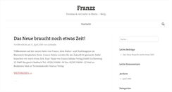 Desktop Screenshot of franzz.de